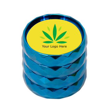wholesale 56mm herb grinder zinc weed grinder tobacco grinder weed herb customize logo smoking accessories